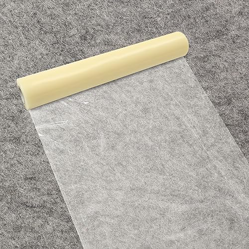 Carpet Protector Mat, 36" x 500' Floor and Surface Shield with Self Adhesive Strong and Durable Carpet Protection Film, Easy Unwind and Clean Removal Floor Protector Tape