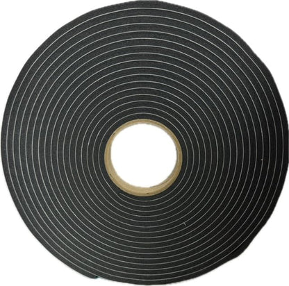 Generic Peak Weather Stripping Tape 1/4 inch Thick Foam x 3/4 inch Wide x 420in. Long Black Black PVC Foam Tape