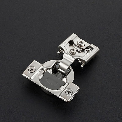 HOME EDIT 2 Pack 1 Pair 5/8 inch Overlay Soft Close Cabinet Hinges for Kitchen, Stainless Steel Three-Way Adjustable, Concealed Self-Closing Door Hinges - size: 5/8 inch Overlay