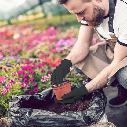 Black Nitrile Gloves, Disposable Gloves for Cleaning, Food Safe & Chemical Resistant,100 Pcs (1 Box)