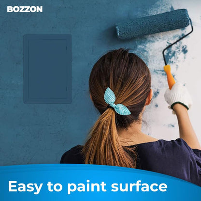 Access Panel for Drywall - 4 x 6 inch - Wall Hole Cover - Access Door - Plumbing Access Panel for Drywall - Heavy Durable Plastic White - size: 4 x 6
