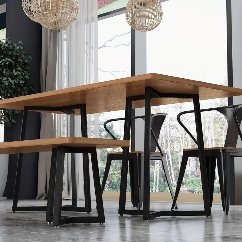 Metal Round Table Legs 28 Inch Metal Coffee Table Legs for Table,Furniture Leg, Set of 2,Black - color: 28" Table Legs 4, size: 28" X 18.5"