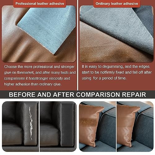Besezx Leather Repair Patch Tape Kit, Self Adhesive Leather Repair for Furniture, Couch, Sofa, Car Seats,Office Chair,Vinyl Repair Kit.3.1inx60in - color: Green, size: 3.1 in X 60 in