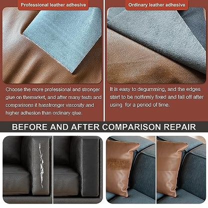 Besezx Leather Repair Patch Tape Kit, Self Adhesive Leather Repair for Furniture, Couch, Sofa, Car Seats,Office Chair,Vinyl Repair Kit.3.1inx60in - color: Light Brown, size: 3.1 in x 60 in