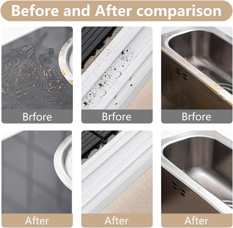 2 in 1 Window Track Cleaning Brush Tools, Hard Bristle Crevice Cleaning Brush, Multifunctional Gap Scrub Brush with Hidden Scraper, Groove Cleaning Brush for Sliding Door Track, Window Sill (Mix#2) - color: Mix#2