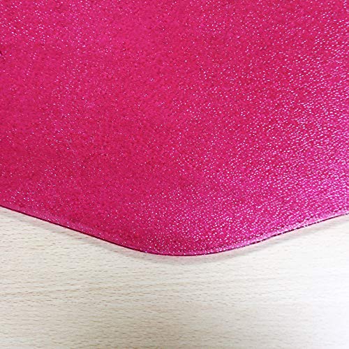 Floortex Pink CraftTex 9Mat 38" x 39" Crafting Protection Mat for Hard Floors - color: Pink