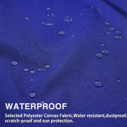 Gheeidau Canvas Repair Patch 9×11 Inch 3Pcs Waterproof Self-Adhesive Fabric Repair Patch for Tents,Boat Cover,Pop Up Canopy,Patio,Bags,Car Seats,Sofas,Furniture Cover(Dark Blue) - color: Dark Blue, size: 9"×11"×3PCS