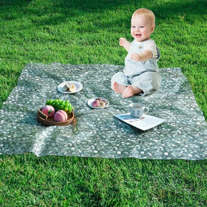 Plastic Splat Mat for Baby, Easy Cleaning Vinyl Floor Mat for Eating Messes, Waterproof High Chair Floor Protector Feeding Cover by MatLeya - size: 54 Inch (Pack of 1)