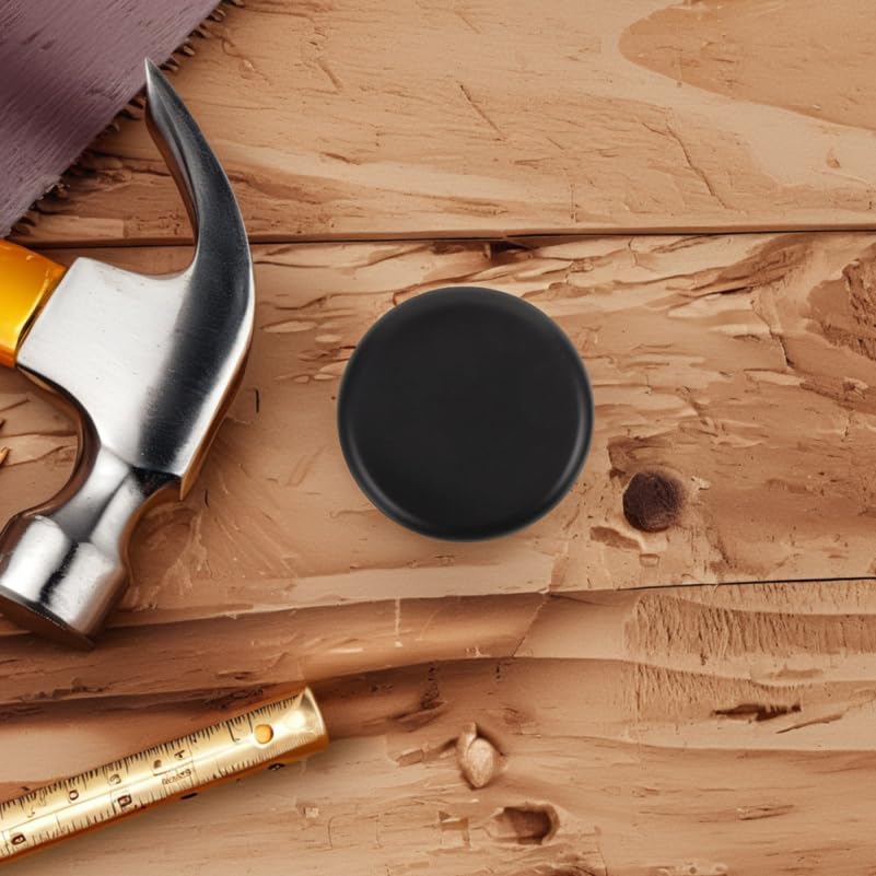 Wall Hole Cover Decorative Patch 2.36In Round Self-Adhesive Panel for Drywall Repair and Concealing Wall Imperfections No Drill Installation