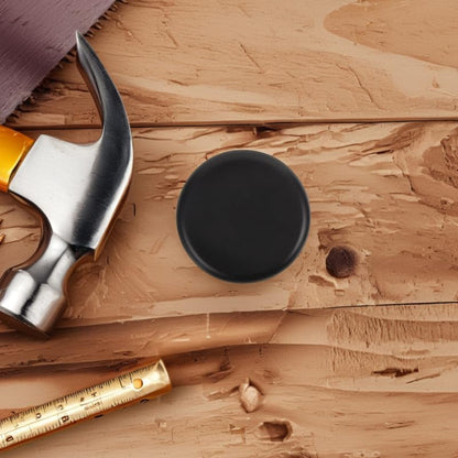 Wall Hole Cover Decorative Patch 2.36In Round Self-Adhesive Panel for Drywall Repair and Concealing Wall Imperfections No Drill Installation