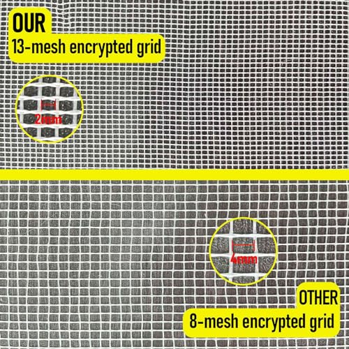 8" 100 Feet Drywall Joint Tape, Self-Adhesive Encrypted Fiberglass Drywall Repair Mesh Tape for Wall Cracks and Seam Patch - size: 8" x 100ft