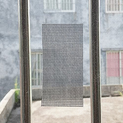 SANKEMU Window Screen Repair Kit 2 in X 16.5FT 3-Layer Strong Adhesive & Waterproof Tape Fiberglass Covering mesh, Repair for Window Screen and Screen Door tears Holes - size: 2 in X 16.5FT