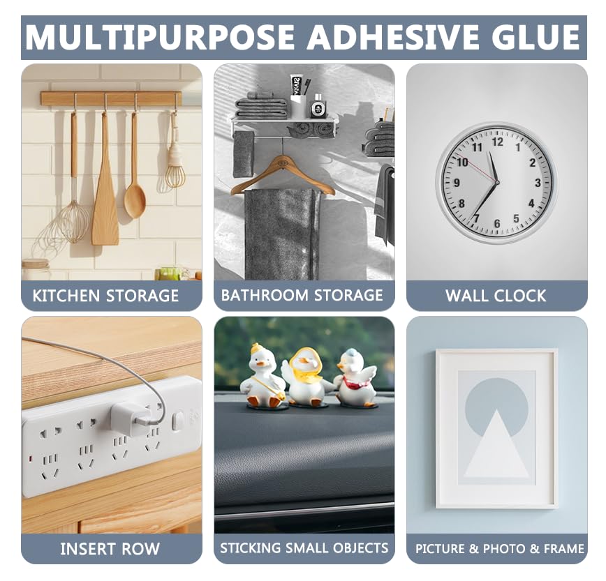 SWRT Double Sided Heavy Duty Tape, 1.18 Inch x 120 Inch Extra Large Nano Transparent Adhesive Tape, Removable Clear Mounting Strips for Walls, Picture Hanging, Posters, Carpet, and Home Decor - size: 1.18 Inch x 120 Inch