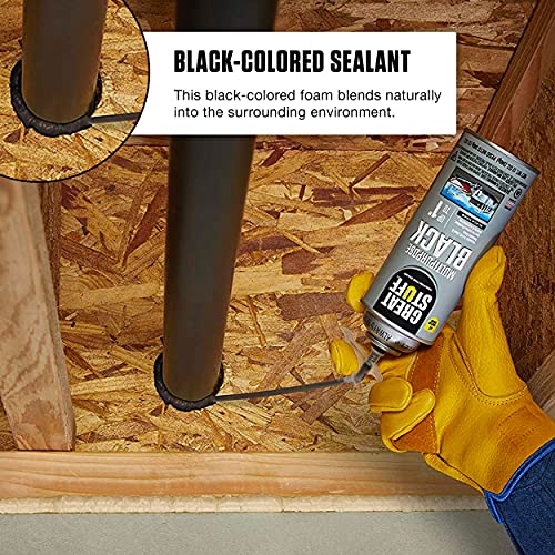 Great Stuff 99054816 Multipurpose Insulating Foam Sealant, 12 oz, Black - size: Each, style: Multipurpose Insulating Foam Sealant
