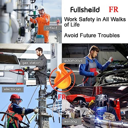 Fullsheild FR Flame Resistant Face Mask Full Cover Neck Gaiter Snood for Welding Hunting Army Military Working - color: Lightkhaki