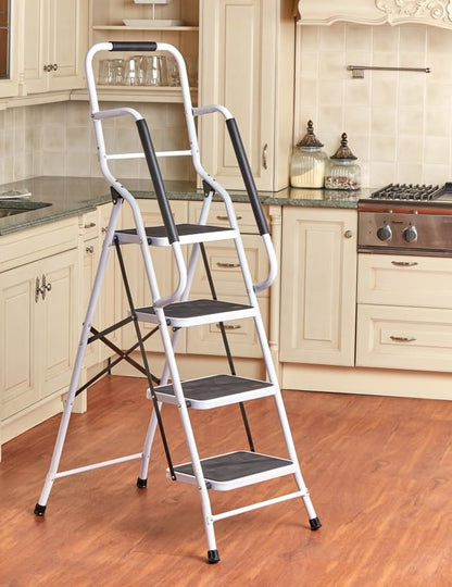 3 Step Ladder or 4 Step Ladder with Handrails or Ladder Tool Caddy - 4-Step Ladder - style: 4-Step Ladder