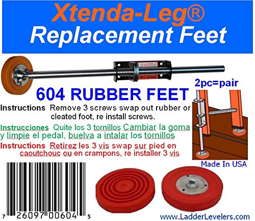 Xtenda-leg® Replacement Rubber Feet