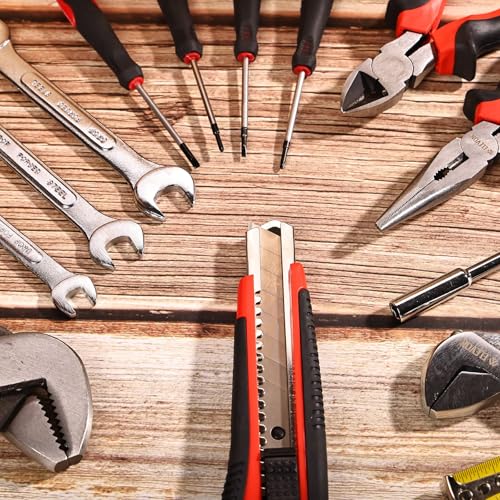 Elevon 219-Piece Tool Set, with Waterproof Storage Bag, Home Repairing Tool with Screwdriver Set, DIY Basic, Suitable for Bedrooms, Bathrooms, Garages and Offices - style: 219-Piece