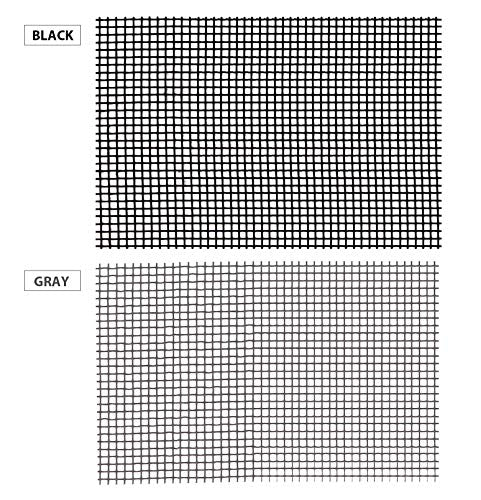 by.RHO Window and Door Screen Repair Patch kit. 25 Patches, Black (1⅞" x 1⅞" x 20pcs) (3½" x 3½" x 5pcs) - color: Small+Medium / Black