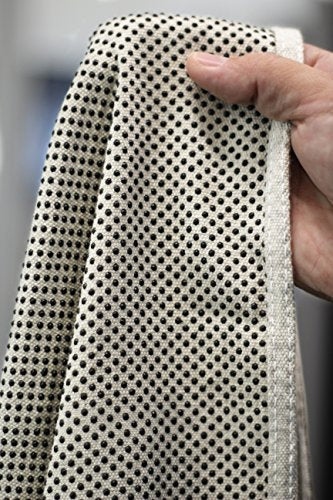 Quick Drop 8 Oz Canvas Safety Drop Cloth, 3.5' x 4', (Pack of 6) - size: 3.5X4