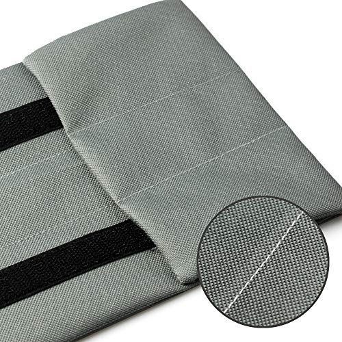 Waterproof Twin Door Draft Stopper Adjustable Size 30" to 36" Weather Stripping Noise Blocker Window Breeze Blocker - color: Gray, size: 1.6 inch