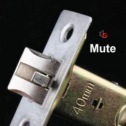 Qrity 1 PCS Tubular Latch 50mm Tubular Door Latch, Tubular Mortice Latch for Lever Door Handles Internal Door Handles - size: 50mm