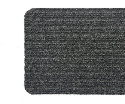 Stair Treads Collection Indoor Skid Slip Resistant Carpet Stair Tread Treads (Dark Grey, 1 Piece (7 in x 24 in)) - color: Dark Grey, size: 1 Pcs - 7"x24"