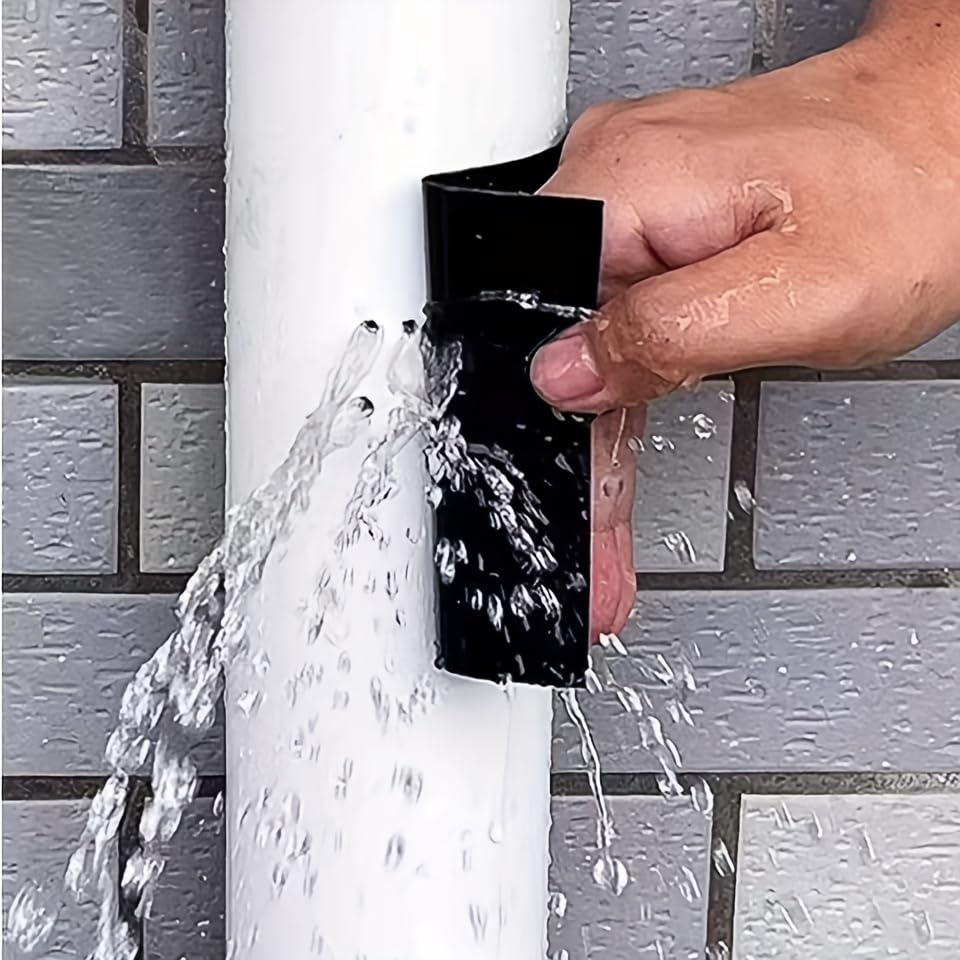 1 Roll Heavy-Duty Self-Adhesive Repair Tape - Suitable for Plastic, Roof Leaks, Bathtub/Shower, Doors - Leakproof Sealant, & DIY Repairs