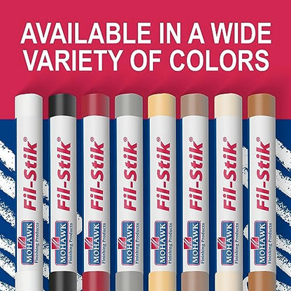 Mohawk Fil-Stik Wax Putty Stick for Wood Repair, Antique White M230-0412, 1 Count