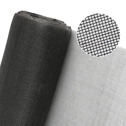 Houseables Window Screen Mesh, Screen Roll, Screening Material Roll, Window Mesh Replacement, Screening Repair for Door, Patio, Lanai, Porch, Pet, Insect, Outdoor, Fiberglass, Black, 36 Inch x 100 FT