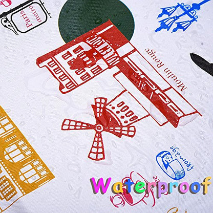 Mudder Kids Painting Drop Cloth Washable Art Floor Mat for Art Easel