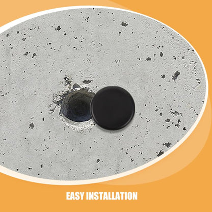 Wall Hole Cover Decorative Patch 2.36In Round Self-Adhesive Panel for Drywall Repair and Concealing Wall Imperfections No Drill Installation