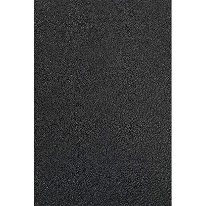 VersaTex Multi-Purpose Rubber Floor Mat for Indoor or Outdoor Use, Utility Mat for Entryway, Home Gym, Exercise Equipment, Tool Box Liner, Garage, Under-Sink, Patio, and Door Mat; 30" x 48", Black