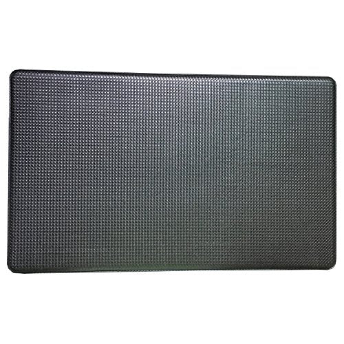 Art3d 18" x 30" x 0.4" (Pack of 1) Kitchen Floor Mat Black, Black - color: Black, size: 30"L x 18"W x 0.4"Th