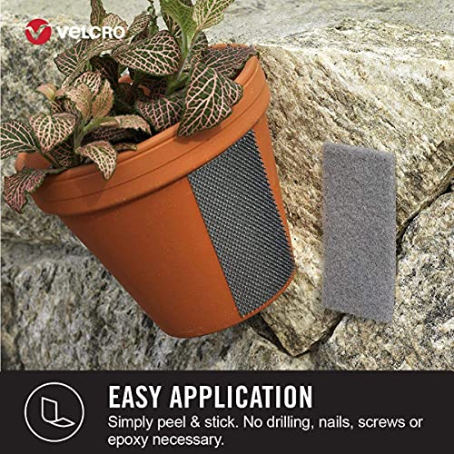 VELCRO Brand Extreme Outdoor Mounting Tape | 20Ft x 1 In, Holds 15 lbs | Strong Heavy Duty Stick on Adhesive | Mount on Brick, Concrete for Hanging, 30702 - size: 20 feet x 1 inch (Pack of 1)