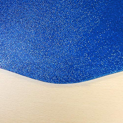 Floortex Blue CraftTex 9Mat 38" x 39" Crafting Protection Mat for Hard Floors - color: Blue