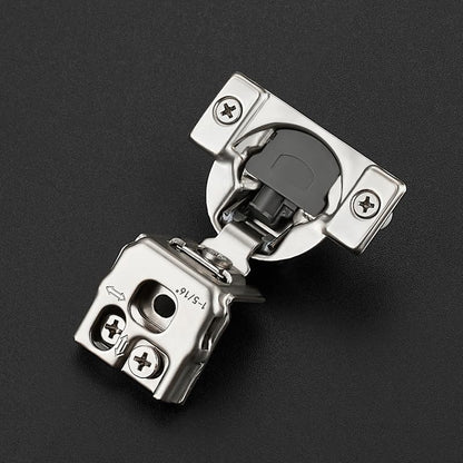 HOME EDIT 2 Pack 1 Pair 1-5/16 inch Overlay Soft Close Cabinet Hinges for Kitchen, Stainless Steel Three-Way Adjustable, Concealed Self-Closing Door Hinges - size: 1-5/16 inch Overlay