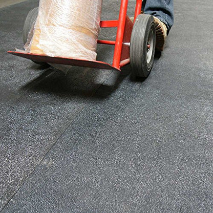 Rubber-Cal Tuff-N-Lastic Rubber Flooring Runners - size: 4ft x 3ft