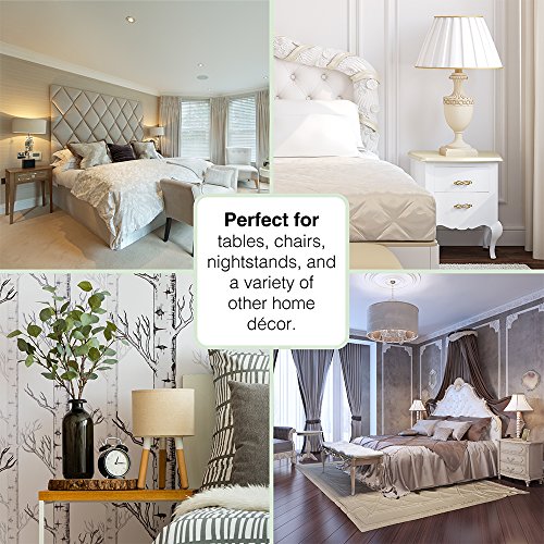 SOFTTOUCH 4713695N Heavy Duty 3 Inch Felt Furniture Pads to Protect Hardwood Floors from Scratches, Linen, 4 Count - color: Linen, size: 3 Inch (4 Count), style: Standard Pack