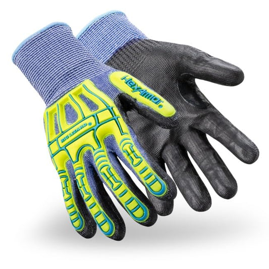 HexArmor Cut-Resistant Impact Protection PU Palm Work Gloves | Rig Lizard® Series 2095 | X-Small - color: Rig Lizard Thin Lizzie 2095 | Ultimate Dexterity, size: X-small (Pack of 1)