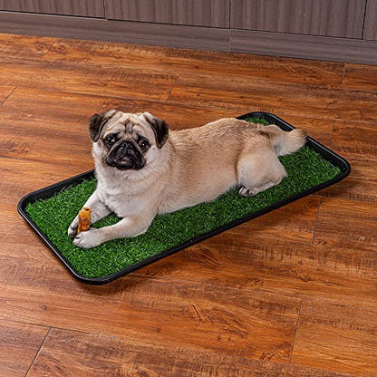 All Weather Boot Tray, 2 Pack Water Resistant Plastic, Multi-Purpose for Shoes, Pet Feeding Trays, Garden-Mudroom Entryway, Garage, Indoor or Outdoor - Medium, 24"x16" - (Black) - style: 2 pack - 24 x 16