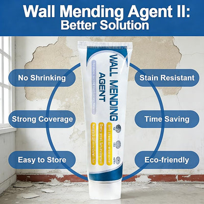 Drywall Patch Repair Kit: Wall Mending Agent for Holes & Cracks - Wall Repair Paste for Nail Holes, Dents & Small Damage (3 pcs) - color: 3 pcs
