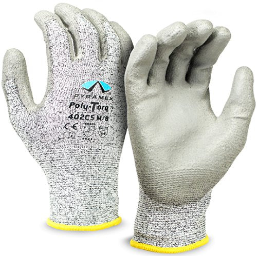 Pyramex GL402C5M Polyurethane Glove - size Medium Medium - size: Medium