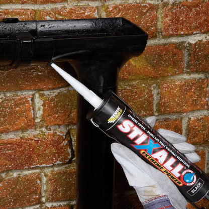Everbuild STIXBK Stixall Ultimate Power Cartridge 290 ml - Black by Everbuild